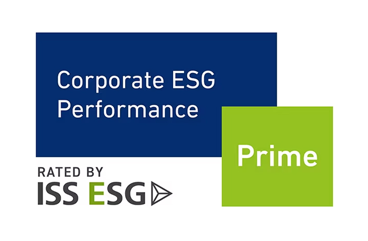Corporate ESG Performance Rated by ISS ESG